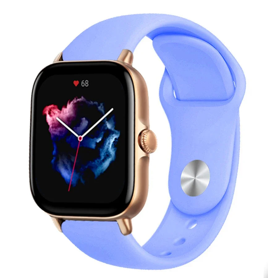 Silicone strap for smartwatch